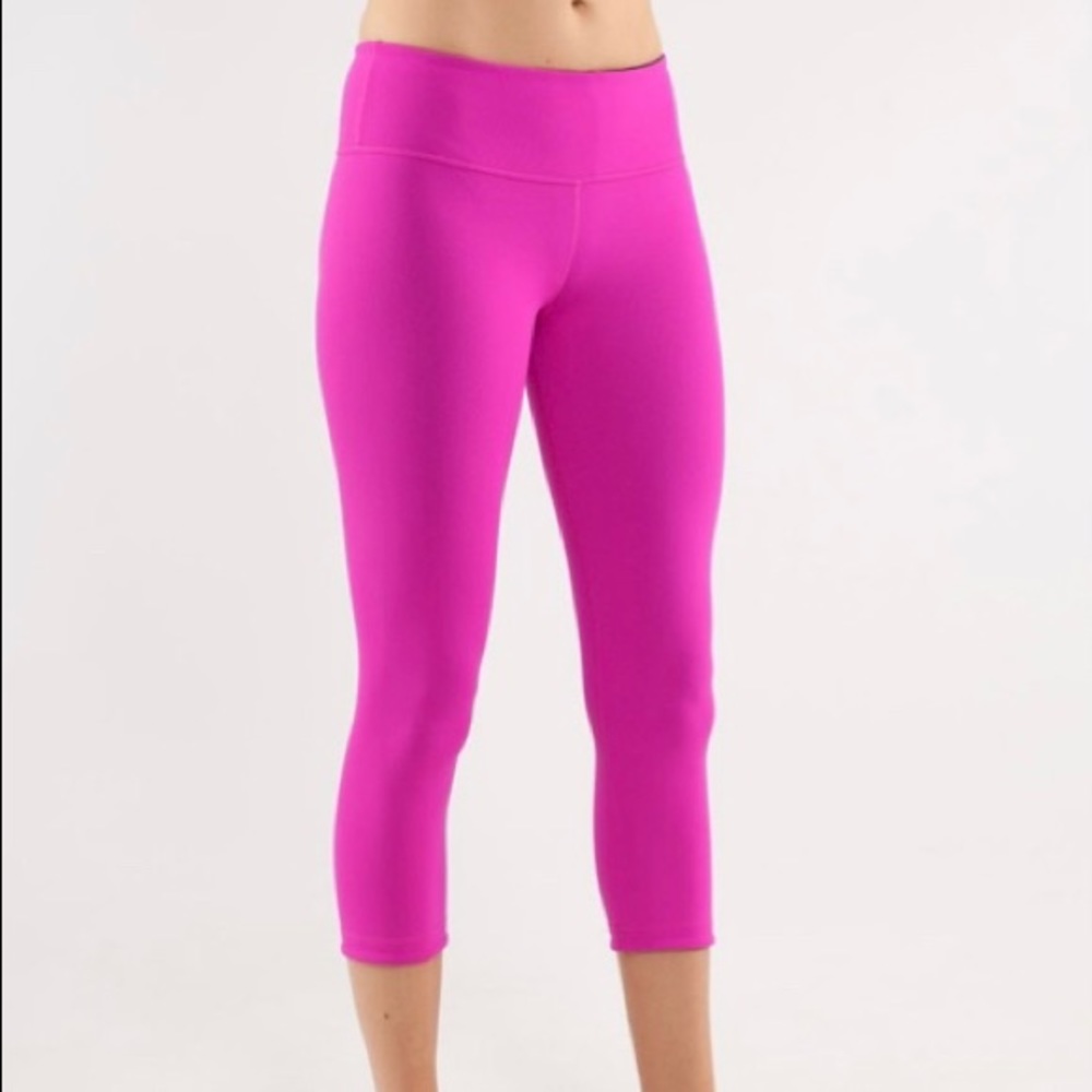 Wunder Under Crop Reversible black/pink